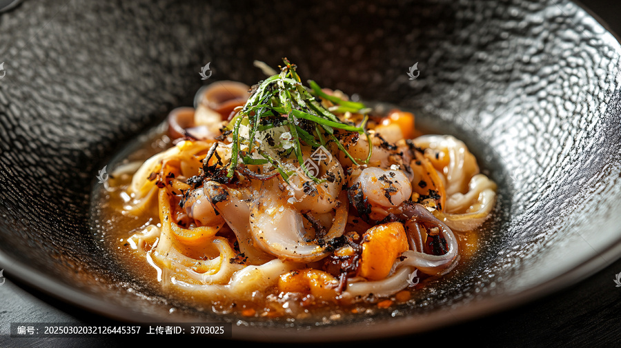 黑醋章魚圈