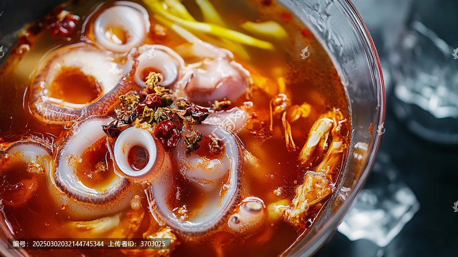 五香魷魚(yú)清湯鍋