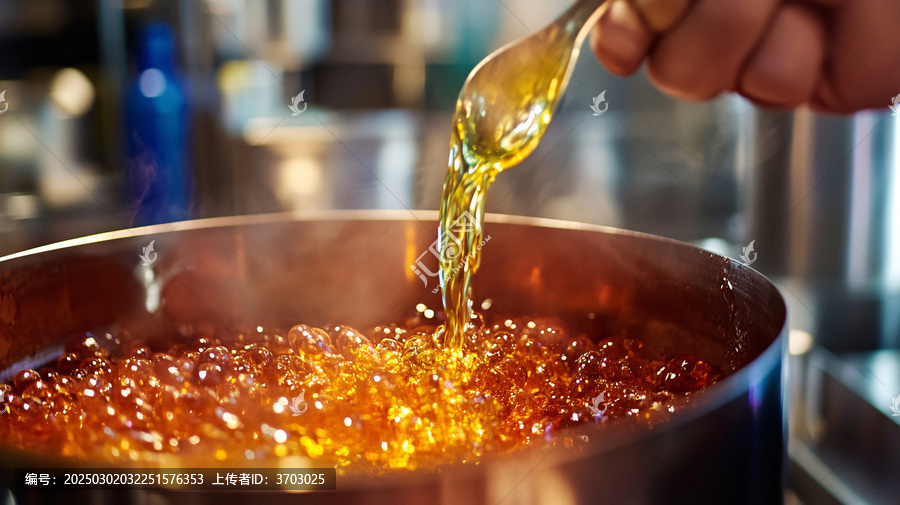 熬制蝦油