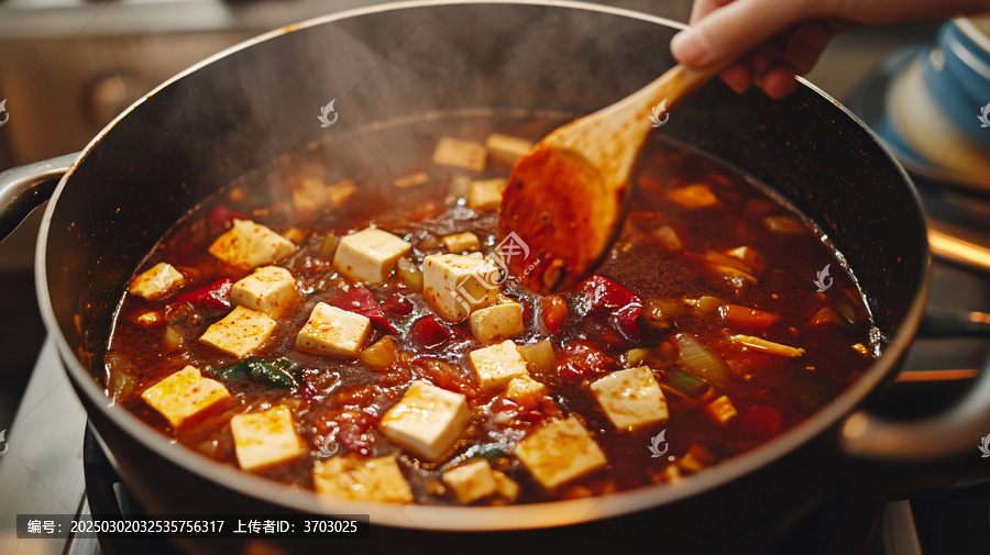 豆腐下鍋