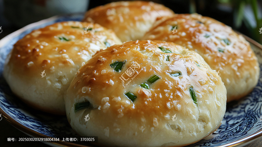 芝麻蔥香包