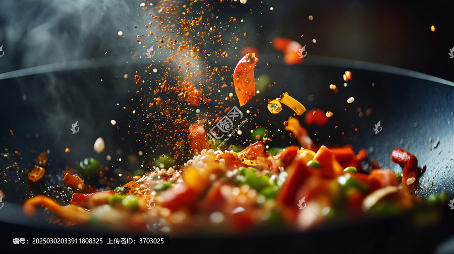 炒菜動(dòng)作