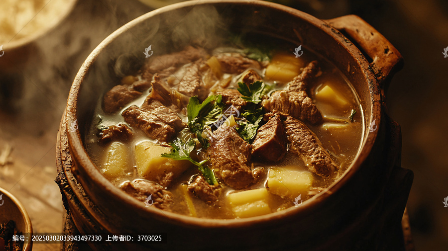砂鍋土豆燉牛腩東北菜