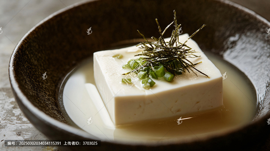 日本料理冷豆腐