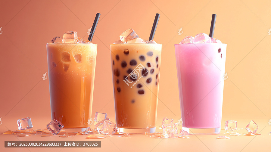 奶茶組合圖