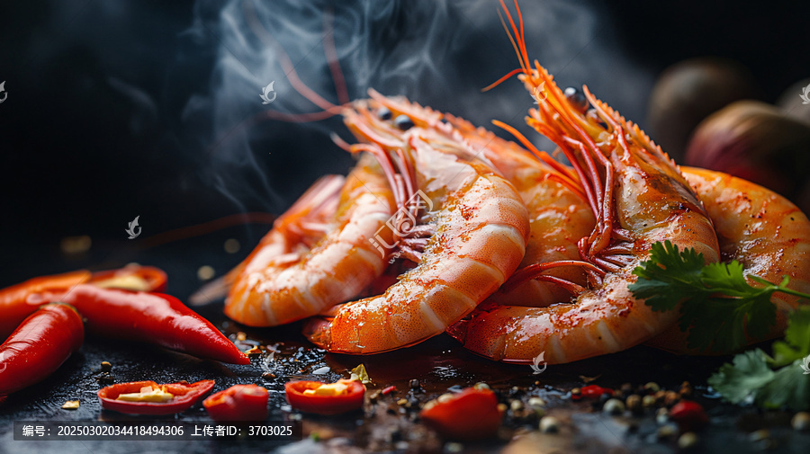 高清鮮蝦圖