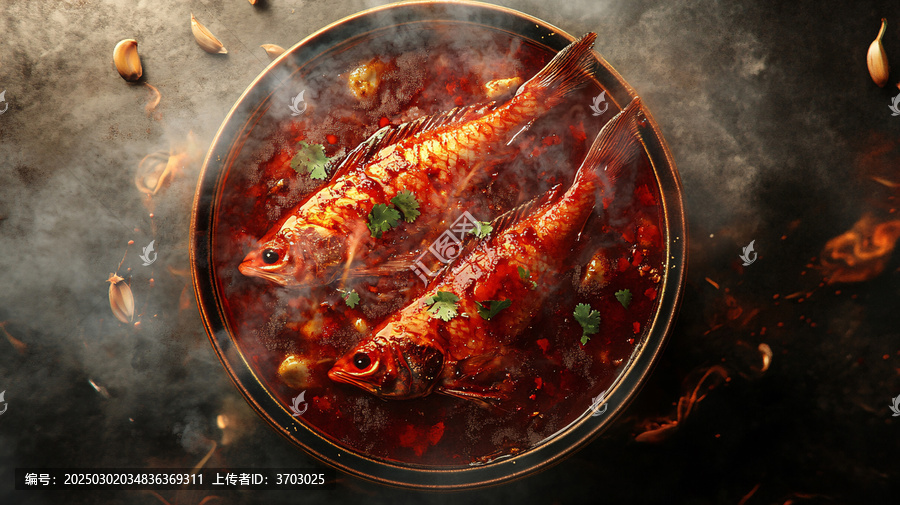 燉魚場景圖