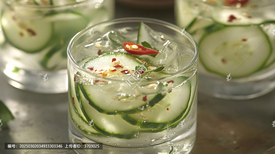 青瓜氣泡水