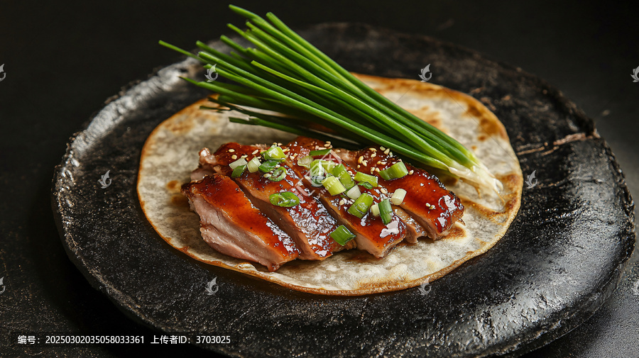 京蔥烤鴨