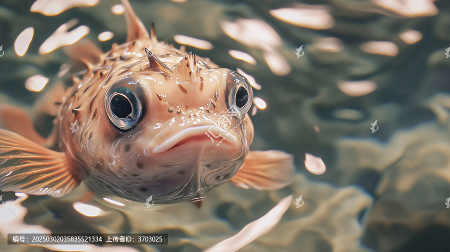 金魚嘴特寫
