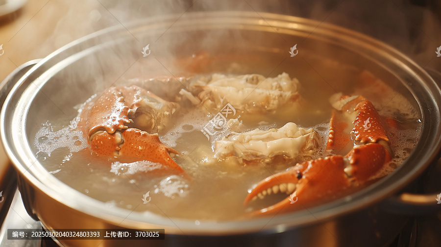 蟹打邊爐