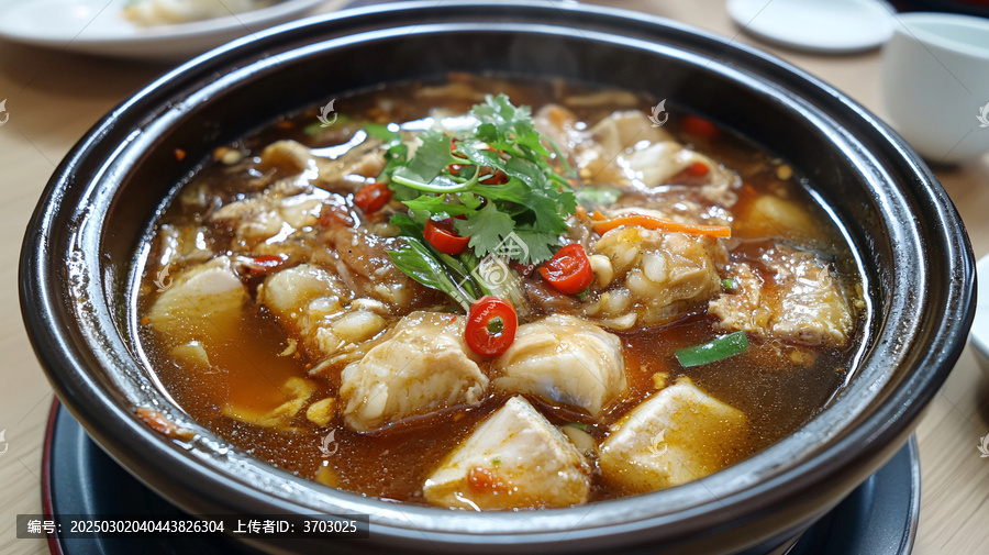 五香清湯燉石斑