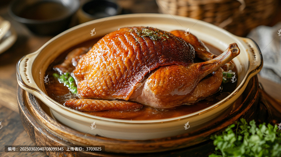 鹵鴨肉清湯