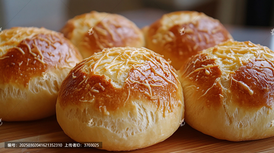 西點美食冰火菠蘿包