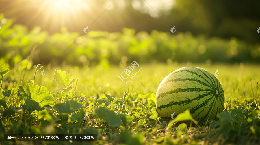 陽光下的西瓜