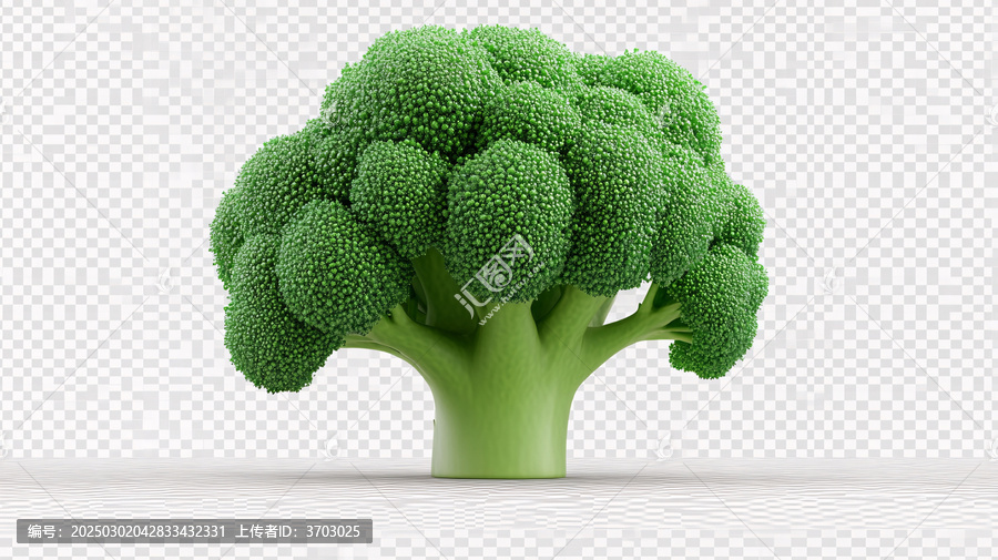 西藍(lán)花渲染圖