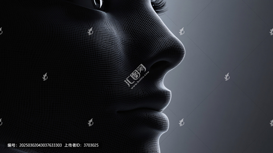 人臉輪廓線條