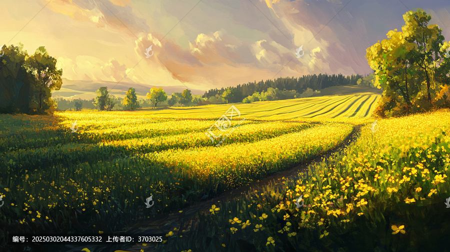 超寬幅田園景色