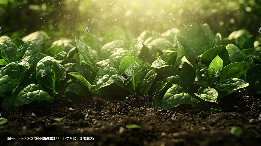 綠色蔬菜生長(zhǎng)