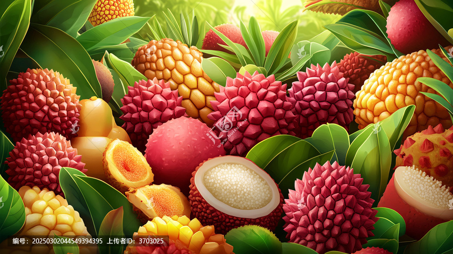 荔枝水果拼盤(pán)
