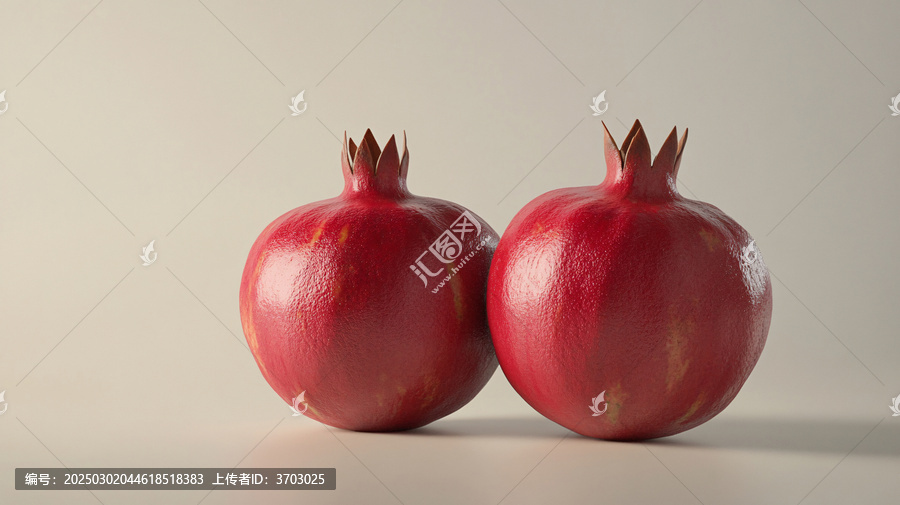 棚拍石榴