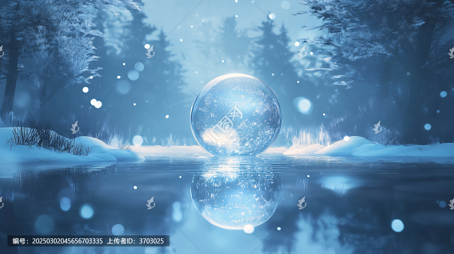 夢幻水晶球背景