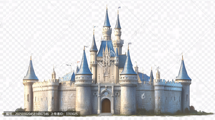 歐式立體城堡