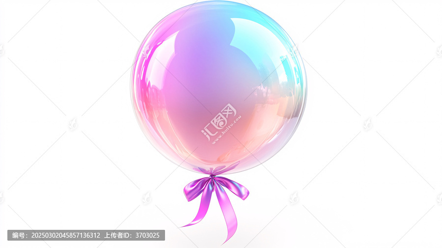 優(yōu)雅藍(lán)紫色漸變球
