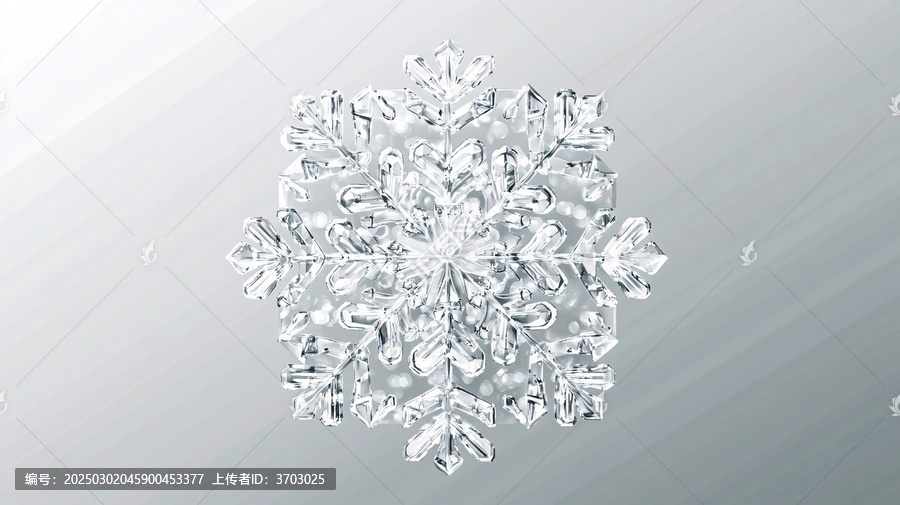 雪花效果圖