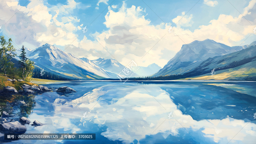 寬屏風(fēng)景畫