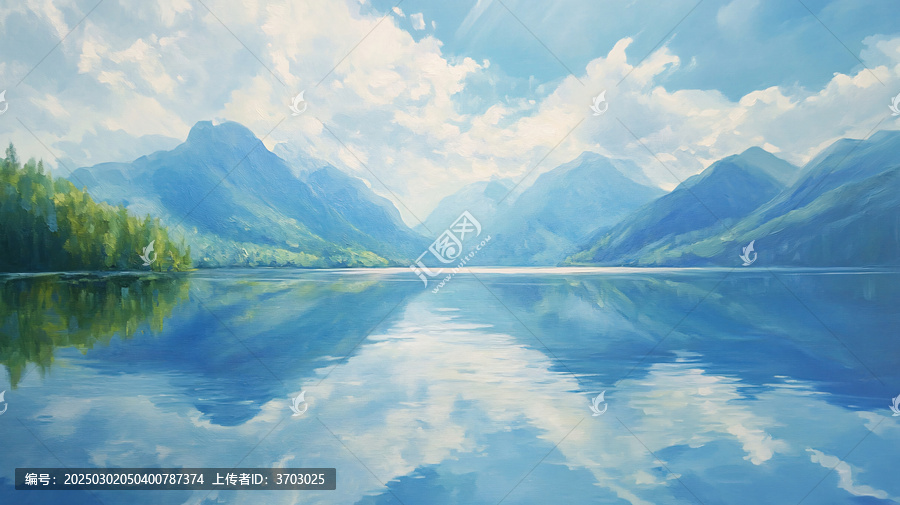寬屏風(fēng)景畫