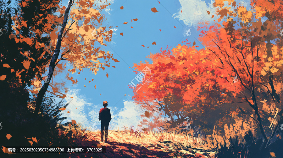 秋天治愈