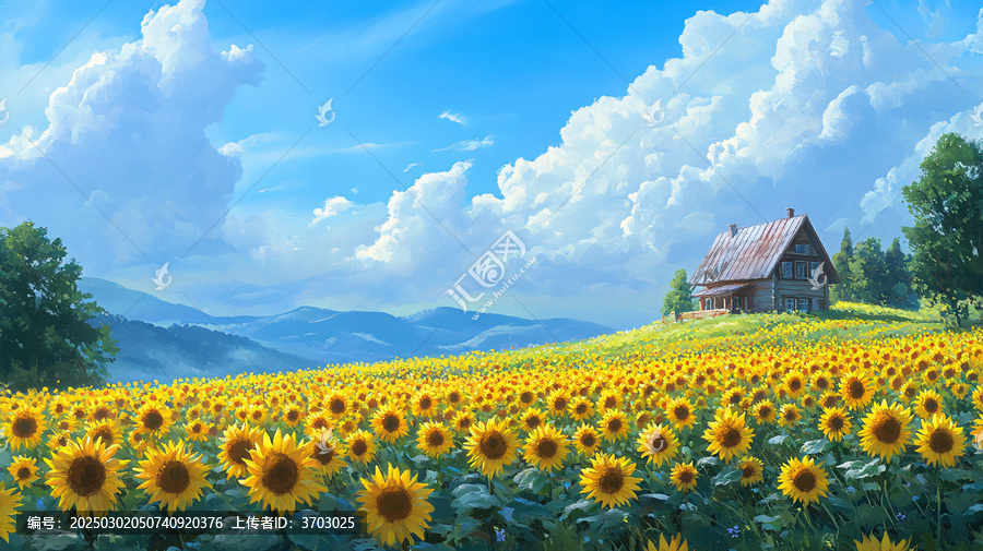 寬屏風(fēng)景畫