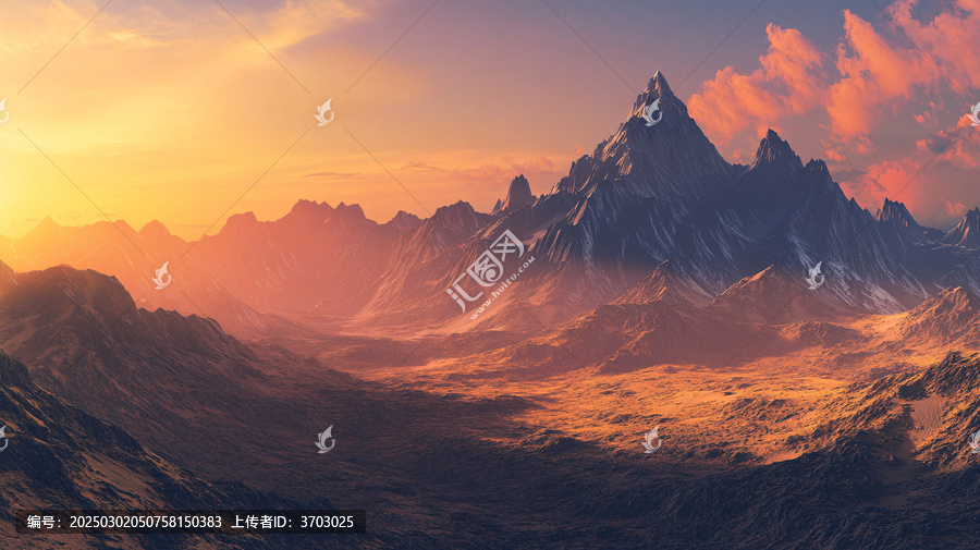 山脈背景