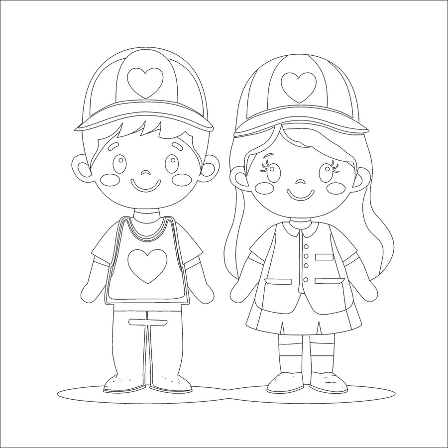志愿者插畫