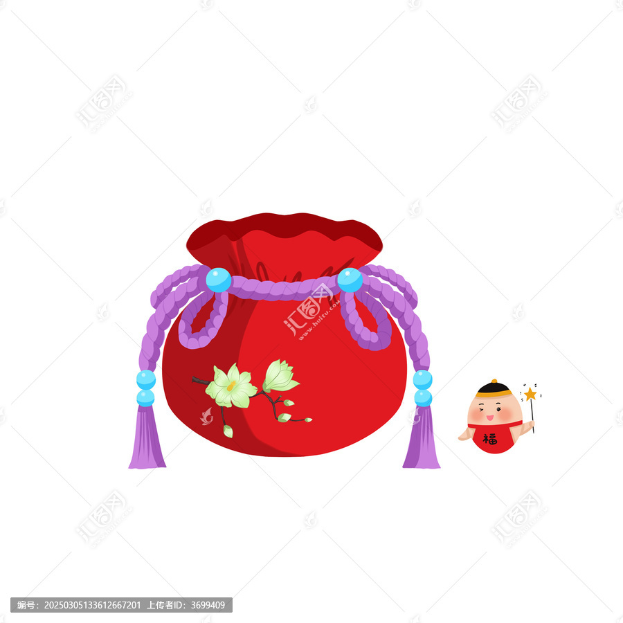 十二花卉福袋之玉蘭