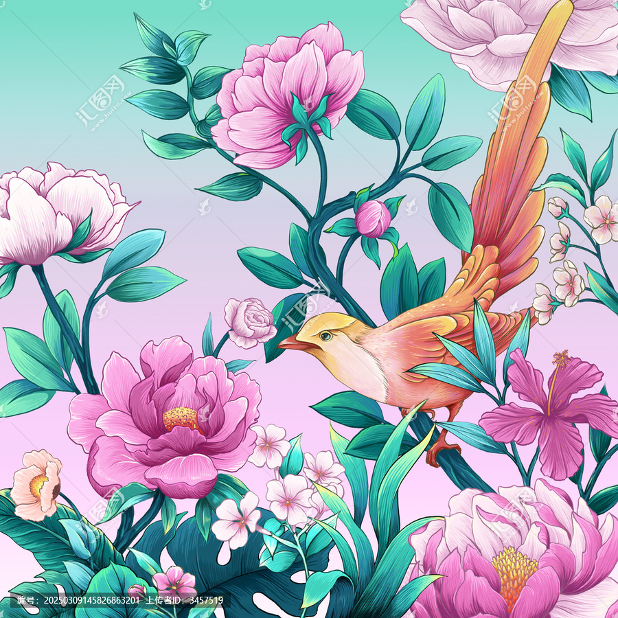 春天里的鳥
