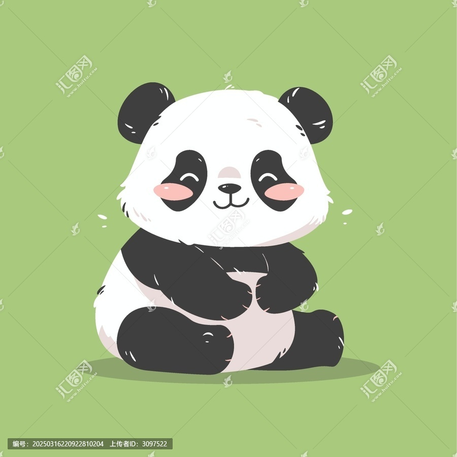 Q版熊貓