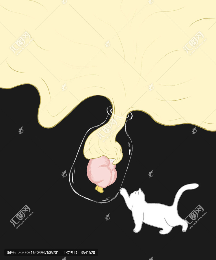 可愛(ài)卡通人物插畫圖