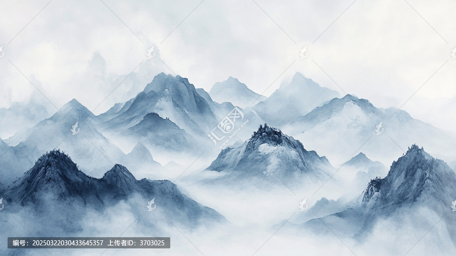新中式山峰