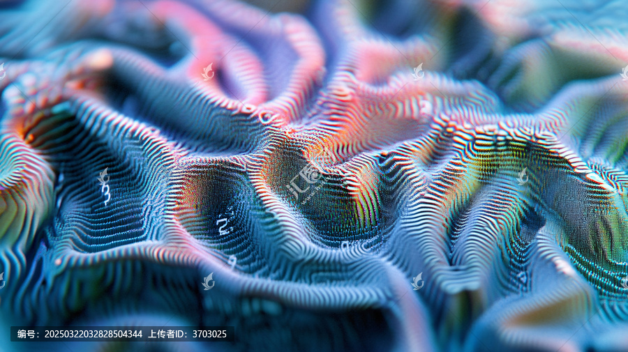 抽象連續(xù)凹凸肌理