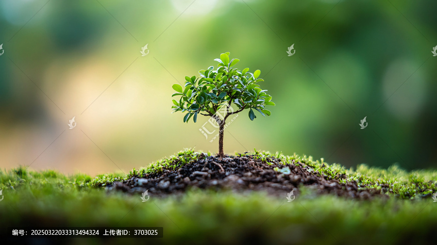 電腦壁紙小苗秧