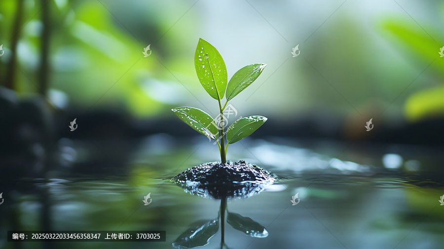 生命發(fā)芽生長