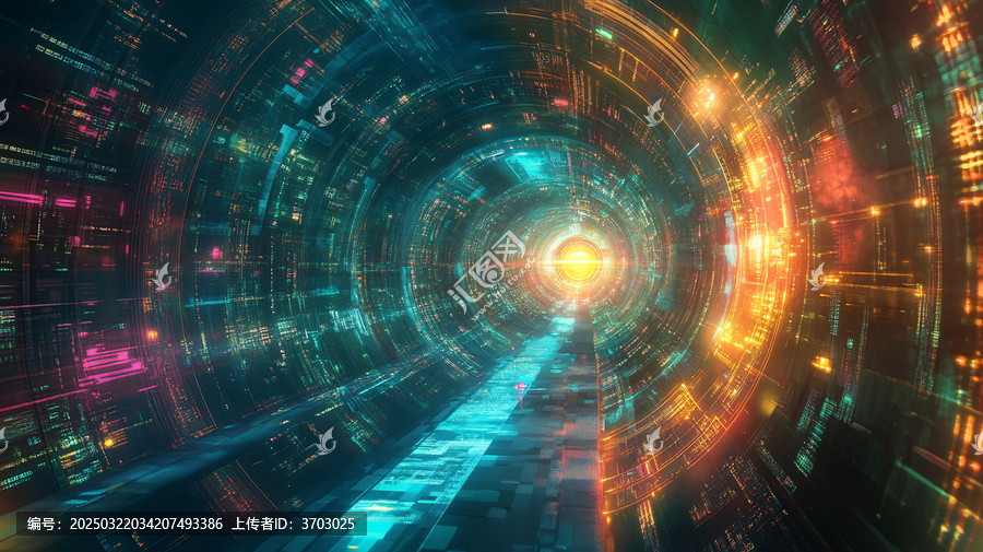 科技感隧道
