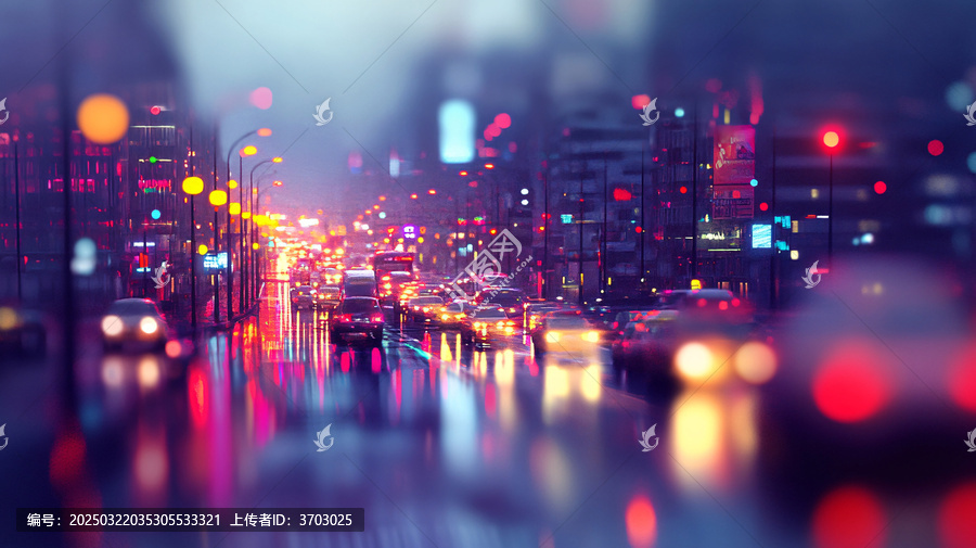 都市霓虹風(fēng)光
