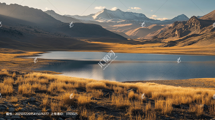 唯美風(fēng)景高原湖泊