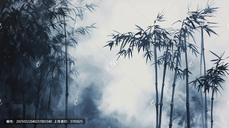 竹林藝術(shù)壁紙