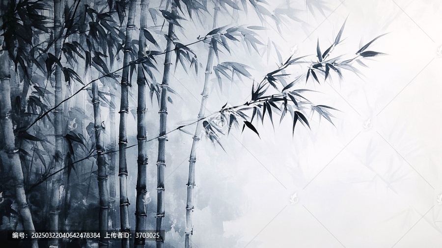 竹林藝術(shù)壁紙