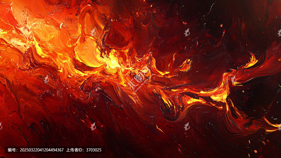 火紅色壁紙