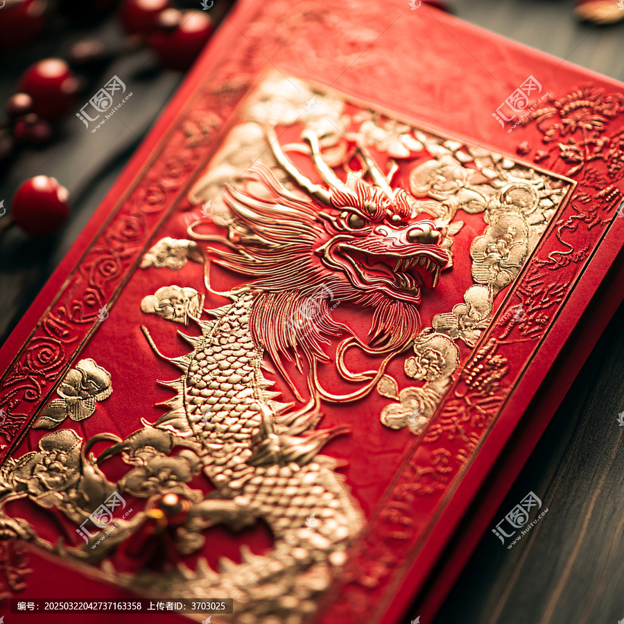 龍年紅包袋新年文創(chuàng)